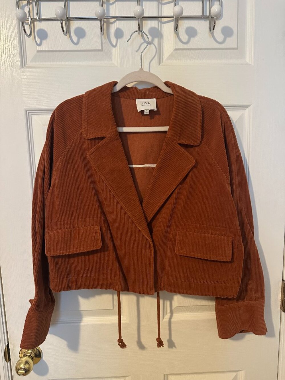 J.O.A. Corduroy Cropped Jacket